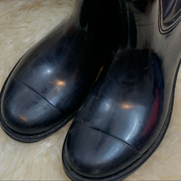 Michael Kors girl’s Shana zipper rain boots 5 - Picture 8 of 11